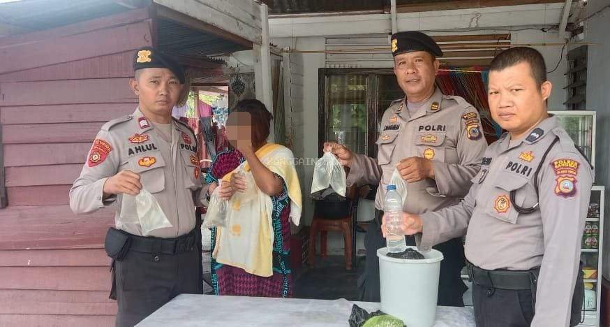 Jelang Nataru, Sat Samapta Polres Banggai Intensifkan Razia Miras