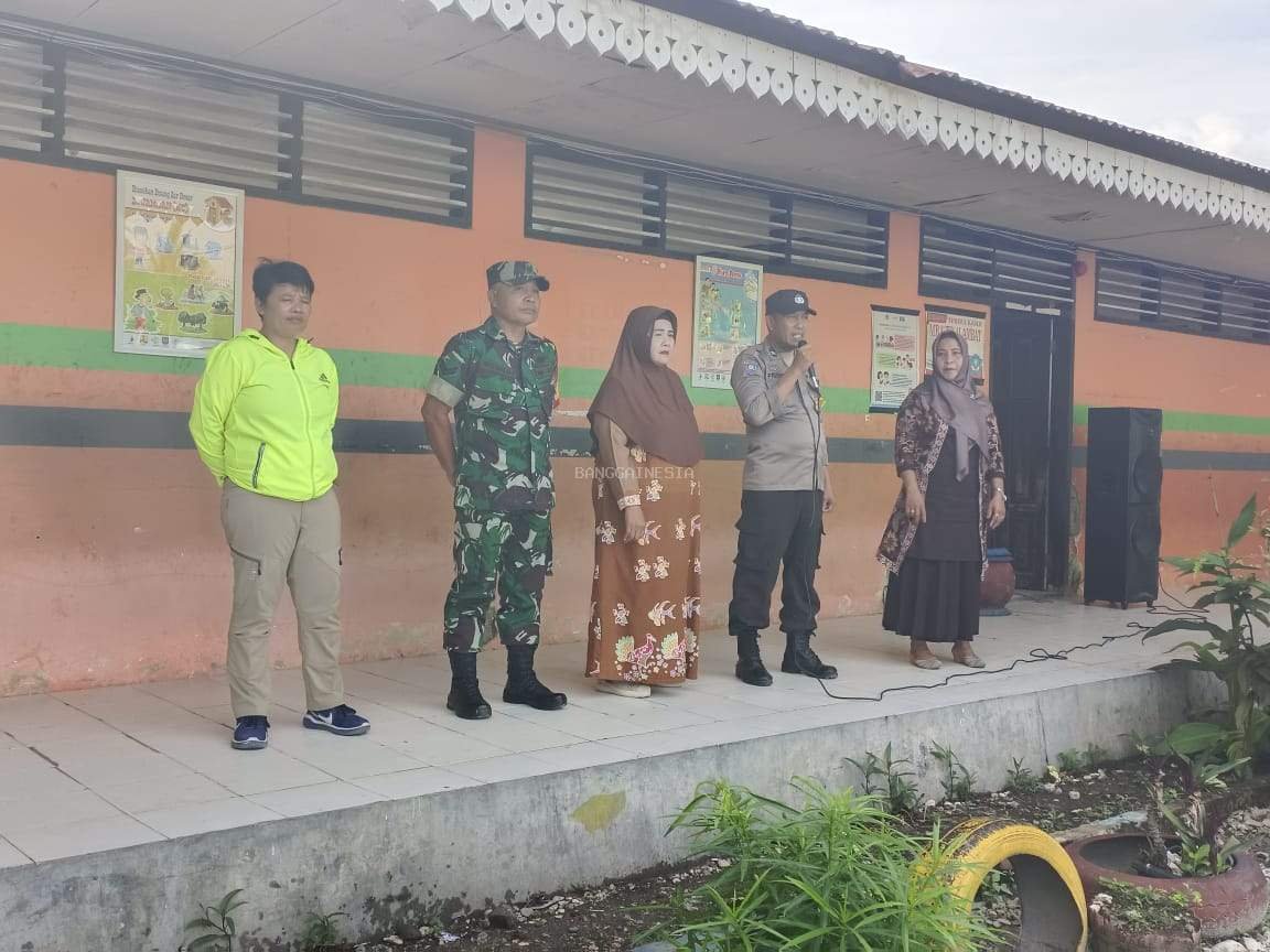 Isu Penculikan Anak, Bhabinkamtibmas Polsek Luwuk Berikan Pesan Kamtibmas