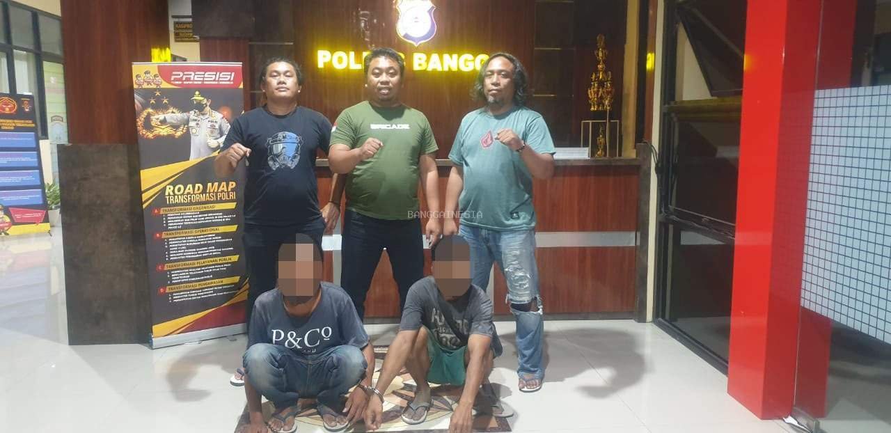 Polisi Amankan Pelaku Pencurian Batang Kelapa di Maahas