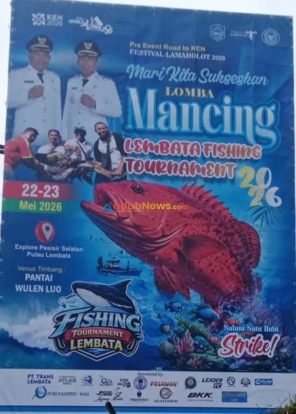 Pemkab Lembata Gelar Lembata Fishing Tournament 2026, Perebutkan Piala Bupati dan Hadiah Ratusan Juta Rupiah