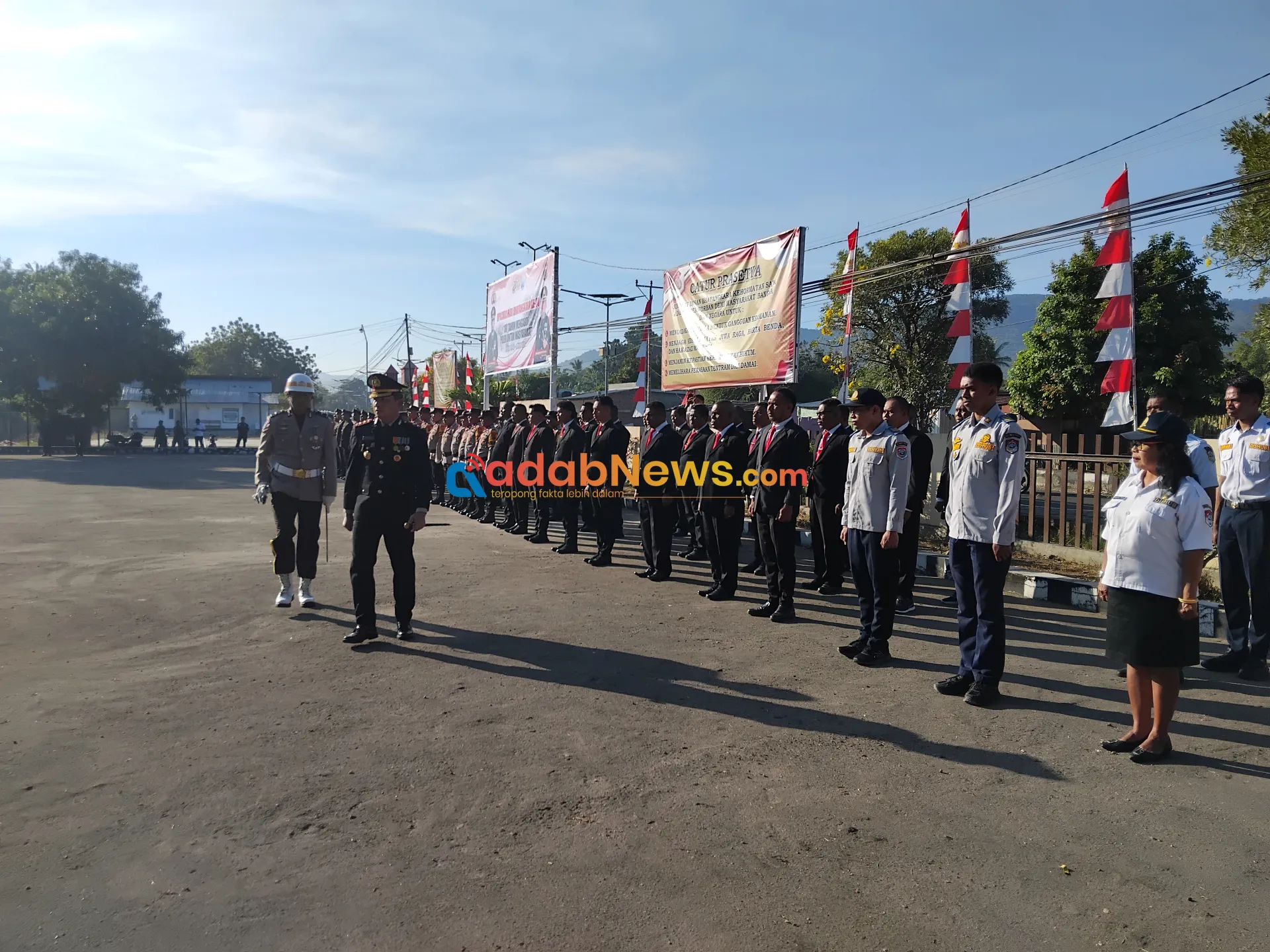 HUT Bhayangkara ke-80, Polres Lembata Tegaskan Komitmen Pengabdian untuk Masyarakat