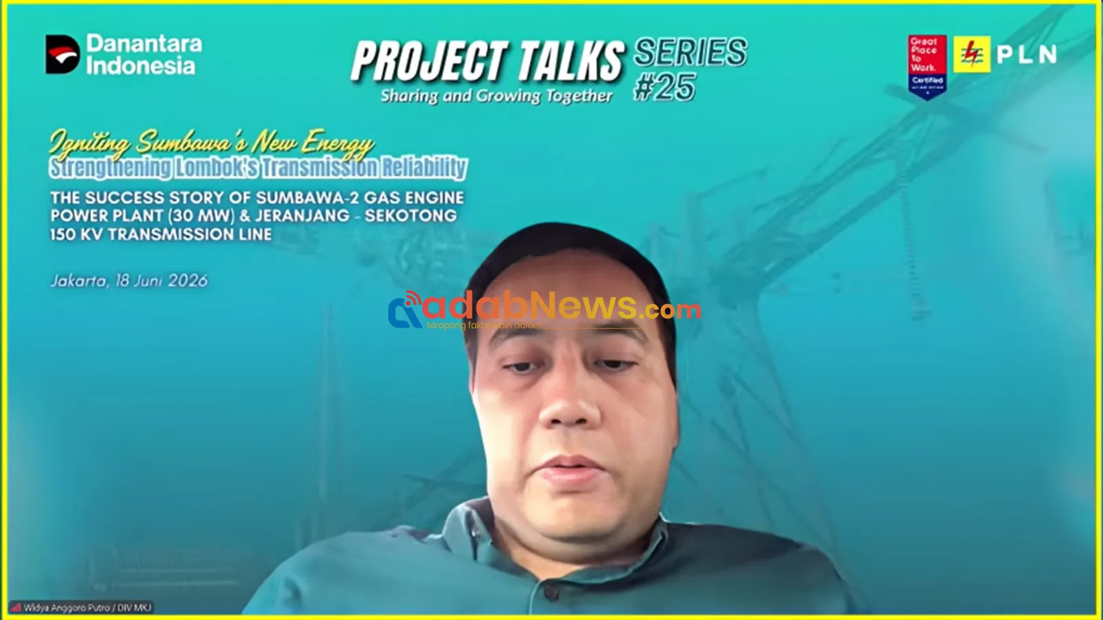 Project Talks Series PLN UIP Nusra Kupas Strategi Sukses Pembangunan PLTMG Sumbawa 2 dan SUTT Jeranjang-Sekotong
