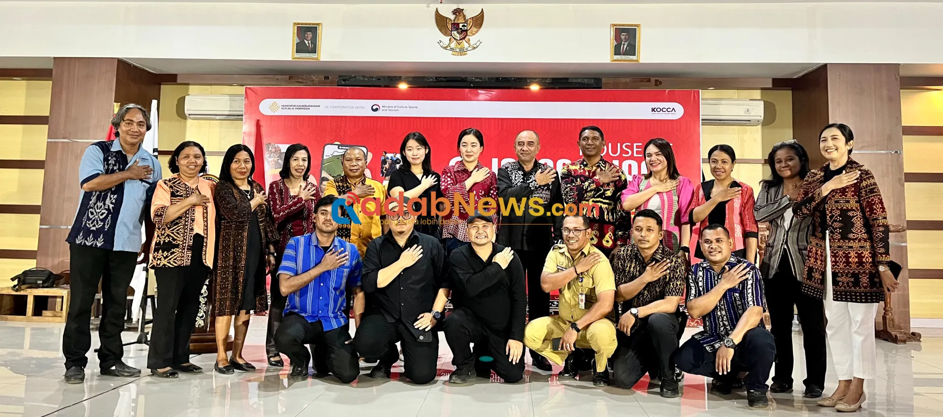 Launching House of Indonesiana di Sikka, Buka Ruang Kreativitas dan Kolaborasi Budaya